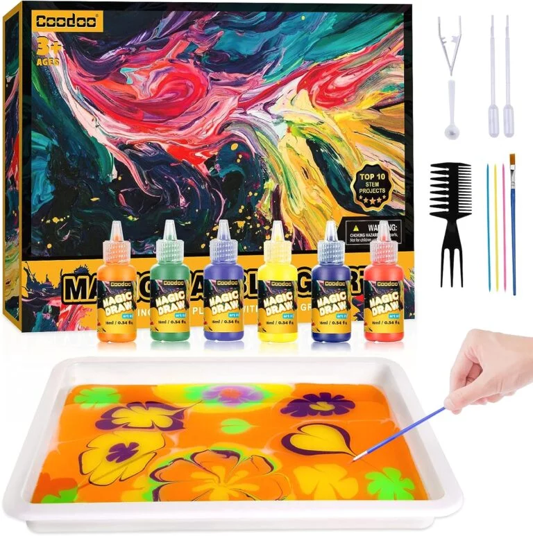 Water Marbling Paint Kit for Kids