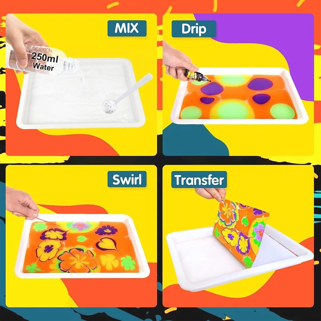 Water Marbling Paint for Kids - Engaging Young Minds in the Art of Marbling 5 71MdEe1SGsL. AC SL1500