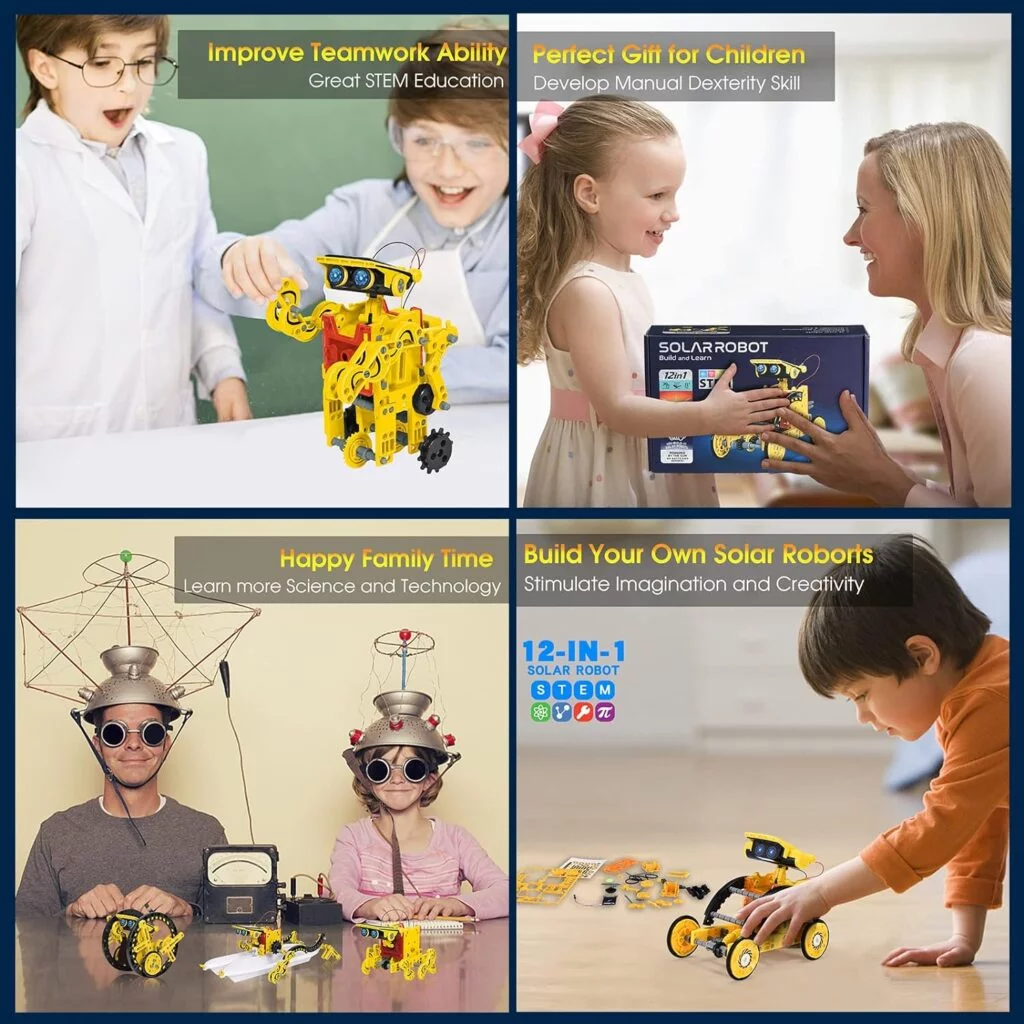 OMWay 12-in-1 Solar Robot: The Ultimate STEM Toy for Budding Engineers 6 81agRDrFnML. AC SL1500